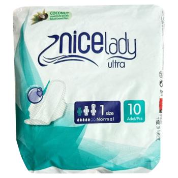 Nice Lady Ultra Sanitary Pads 10pcs - buy, prices for Tavria V - photo 1