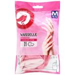 Auchan Household Gloves for Washing Dishes M
