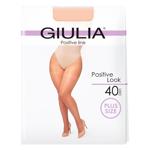 Giulia Positive Look 40 Den Women's Tights s.6 Cappuccino