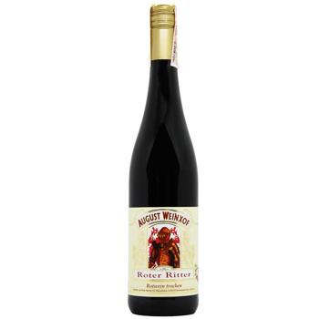 August Wienfox Roter Ritter Red Dry Wine 9.5% 0.75l - buy, prices for MegaMarket - photo 1