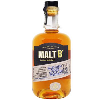 Віскі Malt B Scotch 40% 0,7л - купити, ціни на Auchan - фото 2