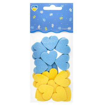 Apli Krapli Hearts Felt Stickers - buy, prices for - photo 1