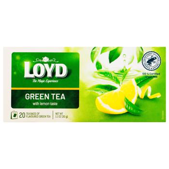 Loyd Green Tea with Lemon 1.5g*20pcs - buy, prices for EKO Market - photo 2