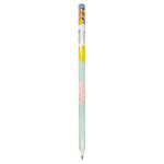 Deli EC025 Mix HB Hexagonal Graphite Pencil with Eraser