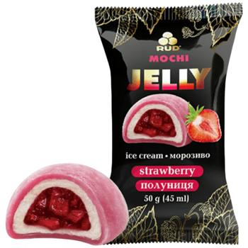 Мороженое Рудь Mochi Jelly Клубника 50г