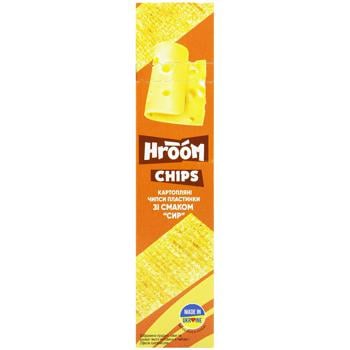 Hroom Cheese Flavored Potato Chips 50g - buy, prices for Auchan - photo 2