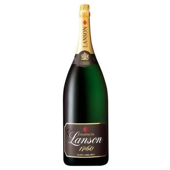 Шампанське Lanson Black Label Brut біле брют 12,5% 6л - купити, ціни на WINETIME - фото 2