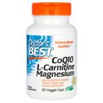 Коэнзим  Q10 карнитин и магний, CoQ10 L-Carnitine Magnesium, Doctor's Best, 90 капсул