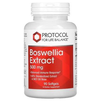 Protocol for Life Balance Boswellia Resin Extract 500mg 90 softgels - buy, prices for Biotus - photo 1