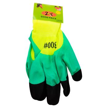 Yellow-Green Garden Gloves