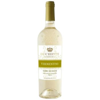 Duchetti Vermentino White Dry Wine 12.5% ​​0.75l - buy, prices for MegaMarket - photo 1