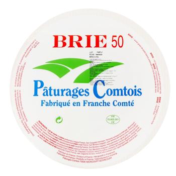 Paturages Comtois Brie Cheese 50%