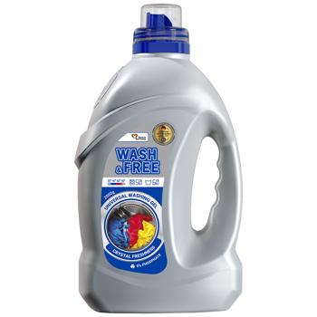 Гель для прання Wash & Free Універсальний 2кг - купити, ціни на Чудо Маркет - фото 1