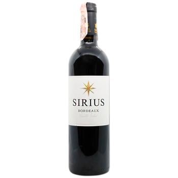 Mason Sichel Sirius Bordeaux Rouge Red Dry Wine 13.5% 0.75l - buy, prices for Vostorg - photo 1