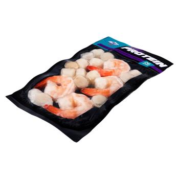 Коктейль Skandinavika гребешки и королевские креветки 150г - купить, цены на КОСМОС - фото 2