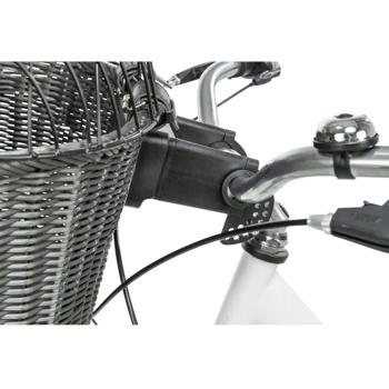 Trixie Front Bicycle Basket корзина на велосипед для собак 44x41x34 см - антрацит - купить, цены на MasterZoo - фото 8