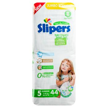 Подгузники Slipers J-205 5 Junior Jumbo 11-25кг 44шт - купить, цены на - фото 5