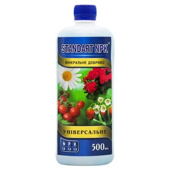 Standart NPK Liquid Universal Fertilizer 0.5l - buy, prices for MegaMarket - photo 1