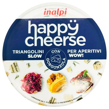 Сир плавлений Іналпі 19% 140г смак Горгонзола трикутники к/у - купити, ціни на Восторг - фото 2