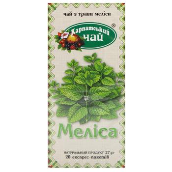 Karpatskyi Chay Melissa Herbal Tea 1.35g*20pcs - buy, prices for COSMOS - photo 2