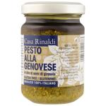 Casa Rinaldi Pesto alla Genoves Cream-paste in Sunflower Oil 130g