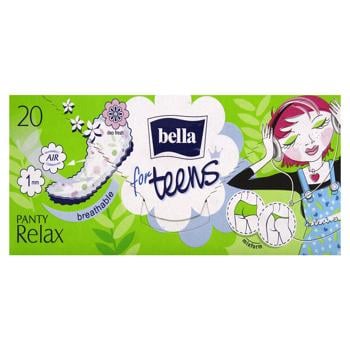 Прокладки ежедневные Bella For Teens Relax Green Tea 20шт - купить, цены на ULTRAMARKET - фото 2