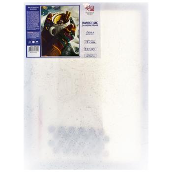 КАРТИНА ЗА НОМЕРАМИ ТЕПЛО В ДОЛОНЯ - купити, ціни на Auchan - фото 2