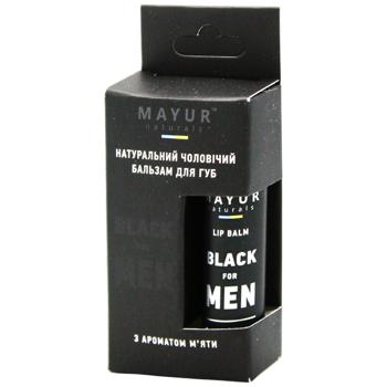 Бальзам для губ Mayur Black for Men для мужчин 5г