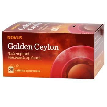 Чай черный Novus Golden Ceylon 1,5г*25шт