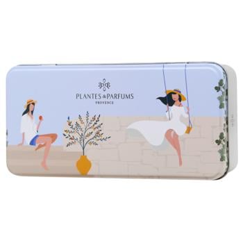 Plantes&Parfums Fleur de Coton Soap 100g + Fleur de Coton Hand Cream 30ml + Sachet with Lavender 18g Gift Set - buy, prices for WINETIME - photo 1