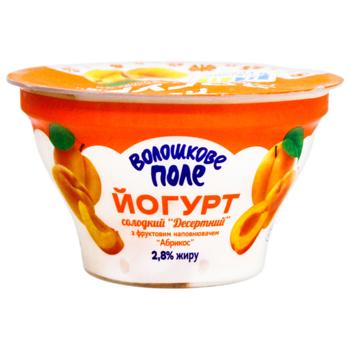 Voloshkove Pole Dessert Apricot Yogurt 2.8% 140g - buy, prices for MegaMarket - photo 2