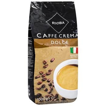 Кава Rioba Dolce Caffe Crema в зернах 1кг - купити, ціни на METRO - фото 2