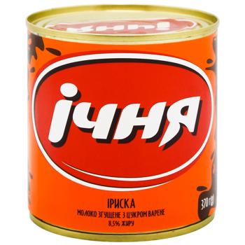 Ichnya Irisca Boiled Condensed Milk with Sugar 8.5% 370g - buy, prices for Ideal - photo 1
