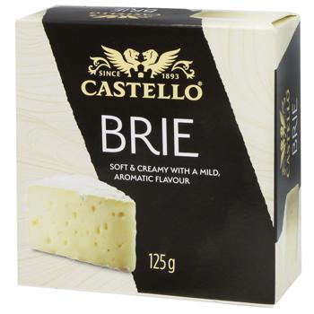 Castello Brie Soft Cheese with White Mold 50% 125g