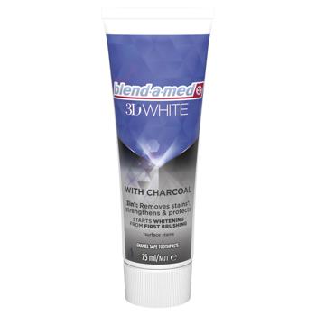 Blend-a-Med 3D White Toothpaste with Charcoal 75ml - buy, prices for  - photo 5
