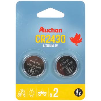 Auchan Standard Batteries CR2430 2pcs - buy, prices for Auchan - photo 1