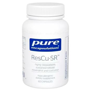 Pure Encapsulations ResCu-SR Resveratrol and Curcumin 60 capsules