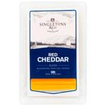 Сир Singletons&Co Чеддер червоний нарізаний 150г