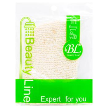 Мочалка банна Beauty Line у формі рукавички 412238 - купити, ціни на МегаМаркет - фото 1