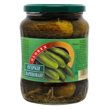 Globex Pickled Cucumbers 680g