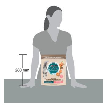Корм сухий Purina One Adult беззерновий з лососем для котів 600г - купити, ціни на КОСМОС - фото 3