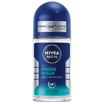 Nivea Men Fresh Ocean Roll-On Deodorant 50ml - buy, prices for COSMOS - photo 1