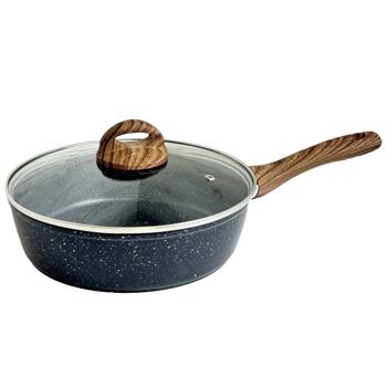 Сковорода алюм. з криш. Intrendo Forest Line 24см IN1024FL - купити, ціни на Таврія В - фото 1