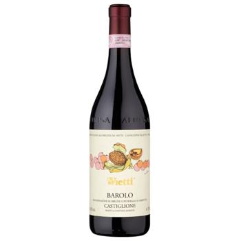 Вино Vietti Barolo Castiglione червоне сухе 14% 0,75л - купити, ціни на КОСМОС - фото 1