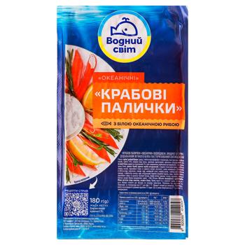 Крабові палички Водний Світ охолоджені 180г
