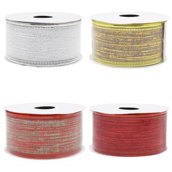 Лента для подарков 3,8 см*2,7м - купить, цены на КОСМОС - фото 1