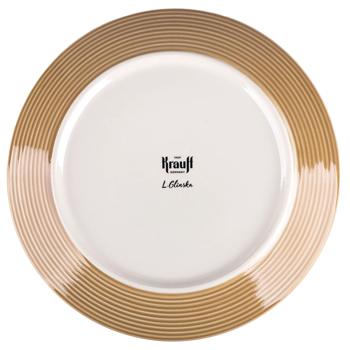 Тарелка обеденная Krauff Zen Brown 25,2см - купить, цены на - фото 5