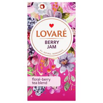 Чай цветочно-ягодный Lovare Ягодный пирог 1,5г*24шт - купить, цены на Идеал - фото 2