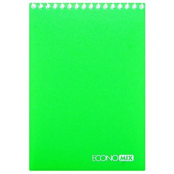 Economix А6 Notepad Plastic Cover Top Spiral 80 Sheets - buy, prices for METRO - photo 2