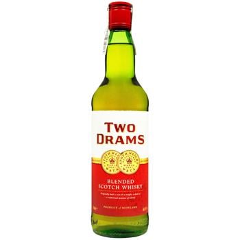 Two Drams Whiskey 40% 0.7l - buy, prices for Auchan - photo 1